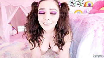 Luna's straight hair scene