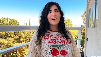 Brunette latina in reverse cowgirl pov with a nice ass, Alex Jett and Nikki Slick