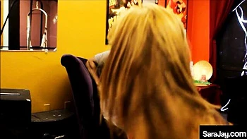 Sara Jay featuring Ava Devine and Sara Jay's sarajay scene