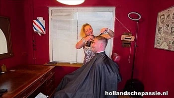 Dutch Blonde Gaby Hofstede Pays Debt with Sex - Big Tits Blowjob Doggy Style