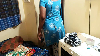 Hot Indian Housewife Pushpa Teases in Sexy Bath