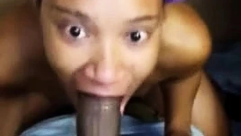 Amateur chick and her blowjob talent