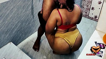 Indian House Wife Bathing With Sex Bbw - 3