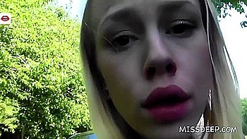 Chrystal Sinn’s Dutch Outdoor POV Blowjob