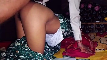 Indian sister first time anal sex - Priya Sena tight pussy fuck in village