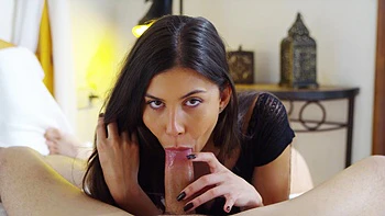 Anya Krey fucks with her boyfriend in the bathroom.