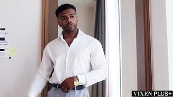 Horny Cop Elizabeth Skylar Seduces Agent - Big Tit MILF Squirting & Deepthroat