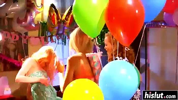 BIG SEX TOYS MAKES GIRLS HAPPY ft. Diverse Stars: Babe, Blonde  Brunette Porn