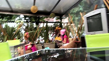 Татьяна Гарсия в диком POV минете наезднице