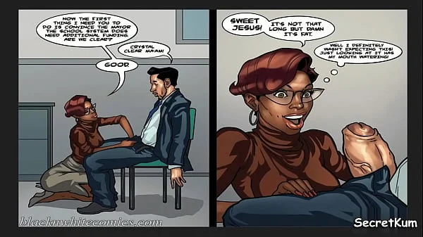 The Mayor season 3 Ep.4 - Slutty Ebony Attorney Deepthroat Politician's cock || Office Orgy