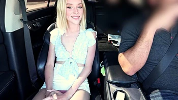 Maria Anjel loirinha no casting se masturbando solo