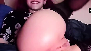 Tight Ass Latina Fucks Her Pussy Wide Open
