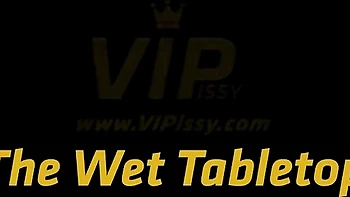 Busty Lesbians Angel and Antonia Piss and Squirt Hardcore