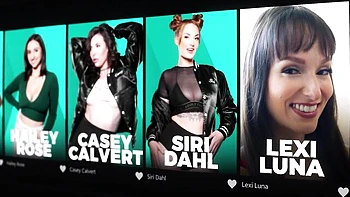 Hime Marie's oily lesbian threesome with strap-on