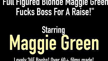 Mature Maggie Green's big-tits interracial fuck