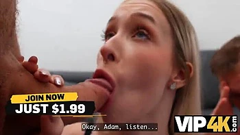 Heiße blonde Amateurin Casting: Stanley Johnson fickt Nata Ocean hart