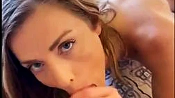 Blonde POV: Blowjob, Cowgirl  Amateur Porn