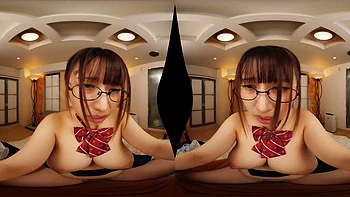 Tetas grandes follando a la vaquera y misionero con felación VR