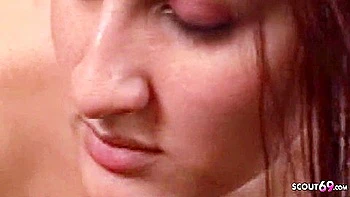 Curvy BBW With Hairy Pussy Gets First Big Cock Interracial