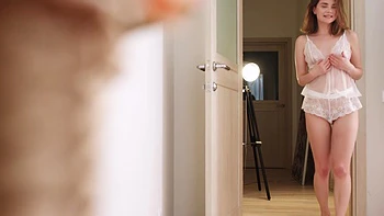 Bella Grey’s Small Tits Take Hardcore Cowgirl Blowjob