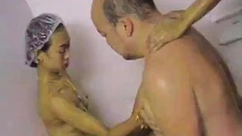 Père chinois en trio amateur hardcore