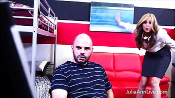 Aristocratic Julia Ann's big trailer