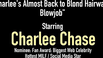 Charlee's Huge Ass Blowjob Shower