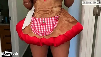 Virgin Lucas Walker baise dur en trio pour la première fois