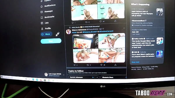 Stepmom Cory Chase Catches Me Looking At MILF Porn - TabooHeat