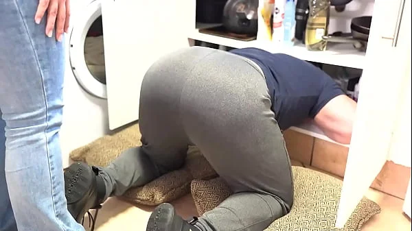 Plumbing the Plumber - Femdom Pegging Reach Around Prostate Anal Cum Preview