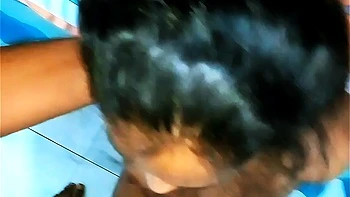 Indian Babe Sucks Big Cock Deep and Gets Facials