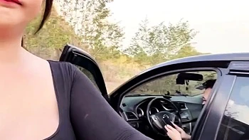 Yoshi Nichada Gets Blowjob and Hardcore Fuck in Forest