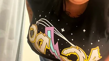 BBW Milf Shows Off Big Tits and Fucks Solo