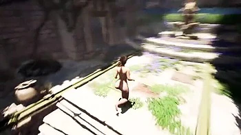 Lara Croft's Big Tits Pounded Anal - 3D Hentai