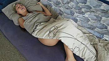 Stacy_via Masturbates Hard, Legs Shaking After Squirting