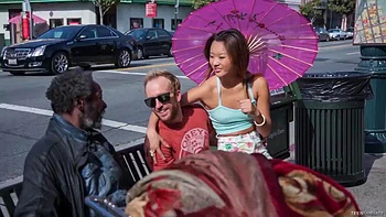 Lu Lemons Sucks Deep, Fucks Doggy and Cowgirl