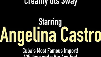 Angelina Castro milf avec gros cul et seins qui se fait baiser fort