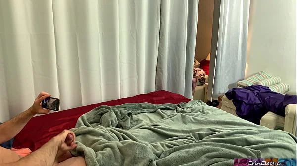 Stepmom catches stepson masturbating and addicted to porn