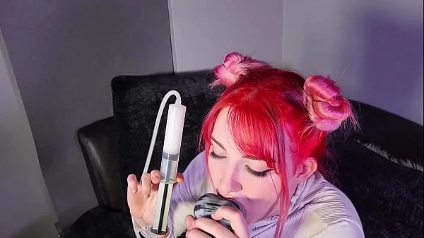 A Whole Fuck Ton Of Throatpies Injected Down My Throat