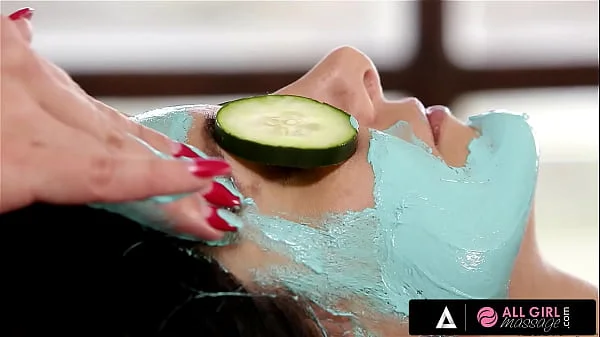 ALL GIRL MASSAGE - Huge Breasts Addicted Masseuse Cherie DeVille Enjoys Her Time With Ava Addams