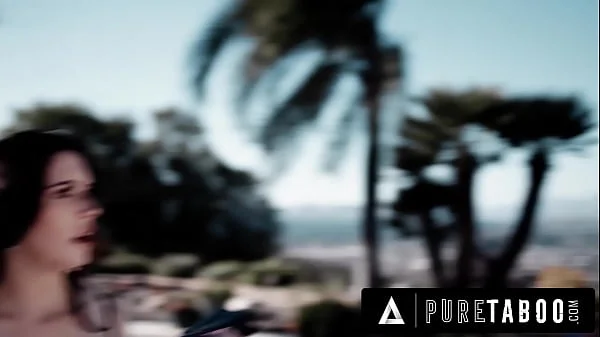 PURE TABOO Gold Digger Anna De Ville Does Everything To Keep Her Boyfriend's Stepfather Quiet