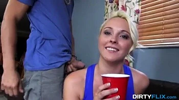 Ashley Stone rides hard in hardcore blonde cowgirl