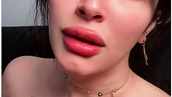 Mira Nouri caliente en blowjob sola, bondage y bukkake