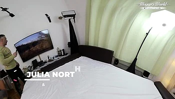 Mugur and Julia’s Hardcore Blowjob and Fuck