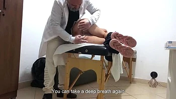 Proctologist Fingers & Masturbates Gabi Sweet's Big Ass