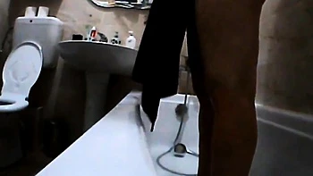 Brunette Milf Shows Off Tight Ass Close-Up