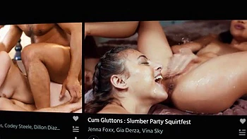 Обнажённая Милли трахает художника, дрочившего ей