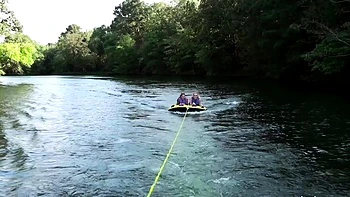 Jenny Blighe lesbisches Amateur Outdoor-Sex