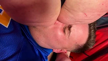 Mature BBW Domina Facesits and Humiliates Stepson