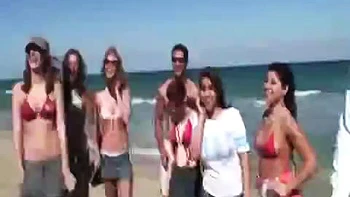 Busty volleyball babe fucks lucky guy hard at home